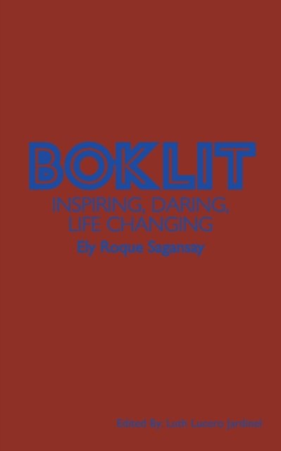 Cover for Ely Roque Sagansay · Boklit (Paperback Bog) (2020)