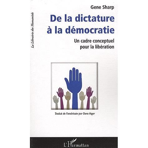 Cover for Gene Sharp · De la dictature à la démocratie (Paperback Book) (2020)