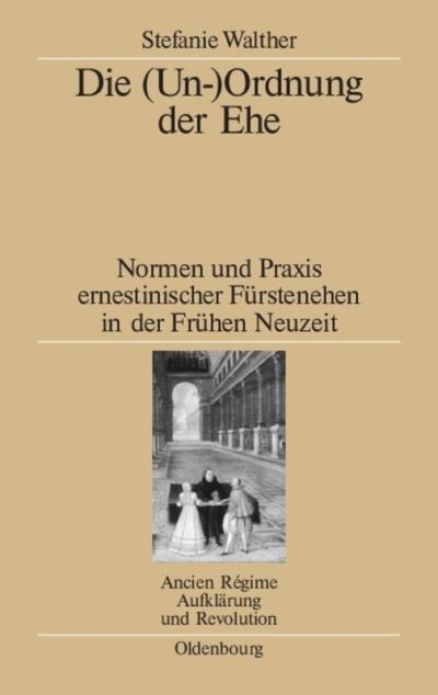 Cover for Stefanie Walther · Die (Un-)Ordnung der Ehe (Hardcover Book) (2011)