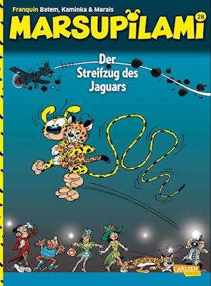 Cover for André Franquin · Marsupilami 28: Der Streifzug des Jaguars (Bog) (2022)