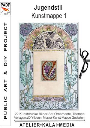 Cover for Bild-Kunst-Verlag ATELIER-KALAI-MEDIA · Jugendstil : Kunstmappe 1 (Paperback Book) (2021)
