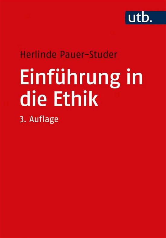 Cover for Pauer-Studer · Einführung in die Ethik (Book)