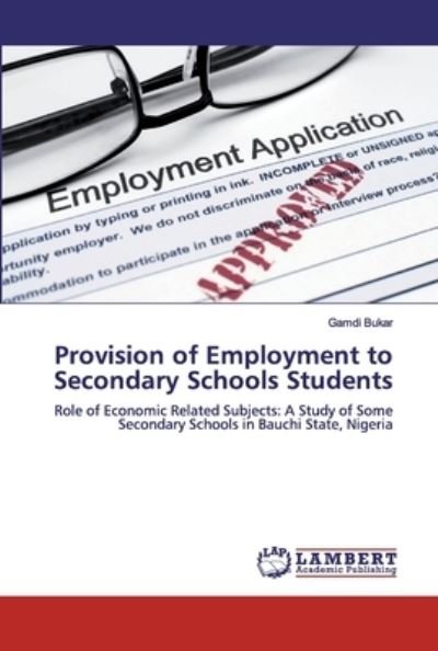 Cover for Bukar · Provision of Employment to Second (Book) (2020)