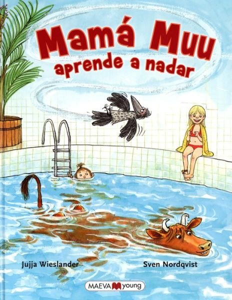 Cover for Jujja Wieslander · Mama Muu Aprende a Nadar (Inbunden Bok) (2015)
