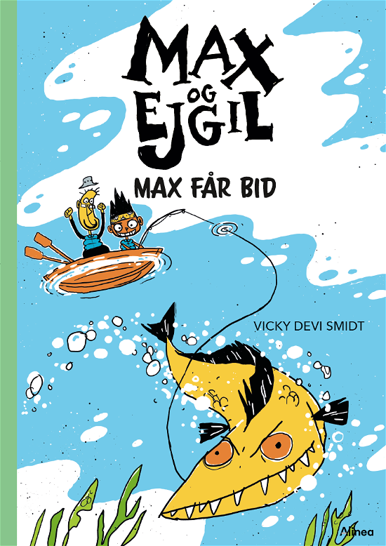 Cover for Vicky Devi Smidt · Læseklub: Max får bid, Grøn Læseklub (Inbunden Bok) [1:a utgåva] (2024)