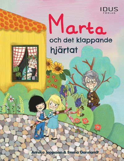 Cover for Emma Ganslandt · Marta och det klappande hjärtat (Bound Book) (2021)