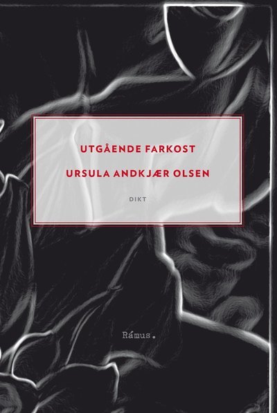Cover for Ursula Andkjær Olsen · Utgående farkost (Bok) (2017)