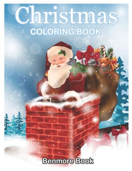 Cover for Benmore Book · Christmas Coloring Book (Paperback Book) (2020)