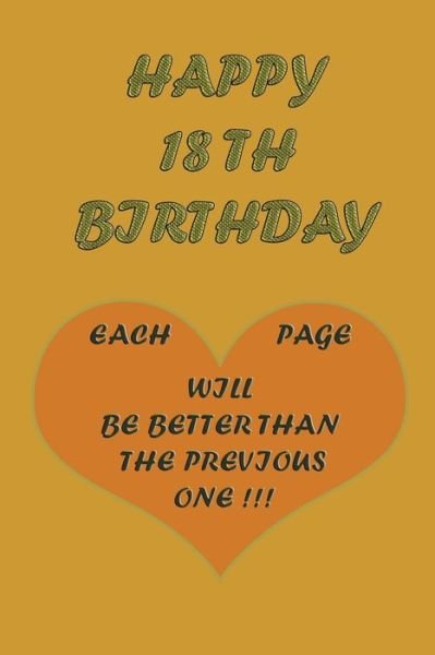 Cover for Awesome Printer · Happy 18Th Birthday (Pocketbok) (2020)