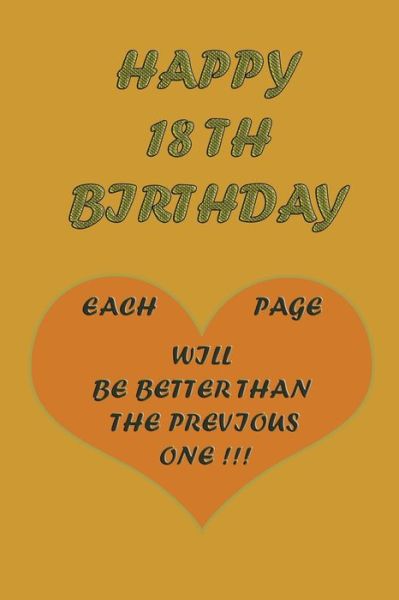 Cover for Awesome Printer · Happy 18Th Birthday (Pocketbok) (2020)