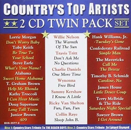 Cover for Lynyrd Skynyrd Frynds / Beach Boys Tribute · Country's Top Artists (CD) (2014)