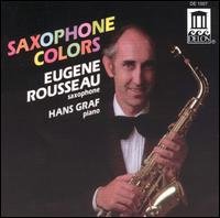 Saxophone Colors - Rousseau / Graf - Musiikki - DELOS - 0013491100722 - torstai 21. marraskuuta 1991