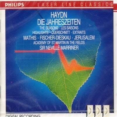 Cover for Joseph Haydn  · Stagioni Hobxxi / 3 (1799 1801) (Sel) (CD)