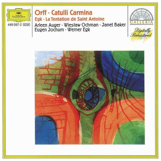 Cover for Various Artists · Orff: Catulli Carmina / egk: Tentation De St Antoine (CD)