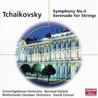 Cover for Pyotr Tchaikovsky · Symphony No. 4, Serenade For Strings (CD)