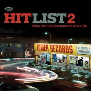 Cover for Hit List 2: More Hot 100 Chartbusters Of The 70s (CD) (2016)