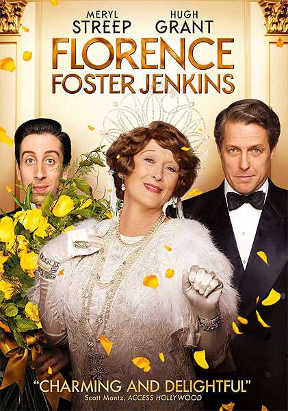 Cover for Florence Foster Jenkins (DVD) (2016)