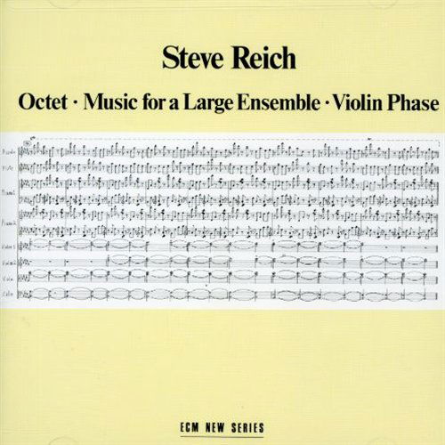 Octet Music For A - Steve Reich - Musiikki - ECM - 0042282728722 - perjantai 31. joulukuuta 1993