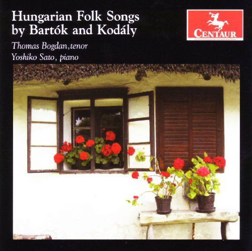 Hungarian Folk Songs - Bartok / Kodaly / Bogdan / Sato - Musiikki - Centaur - 0044747296722 - tiistai 28. heinäkuuta 2009