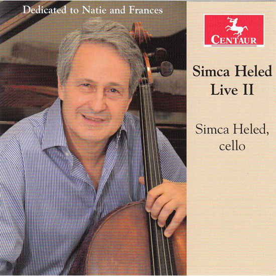 Simca Heled Live 2 - Schubert / Heled / Israel Sinfonietta / Roda - Muziek - Centaur - 0044747337722 - 10 juli 2015