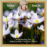 Cover for Haydn / Dorati / Bamberg Symphony · Piano Works 1 (CD) (1992)