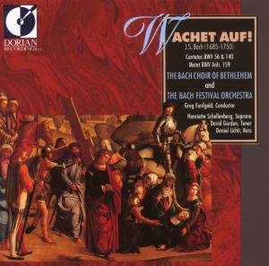 Cover for Bach / Funfgeld / Bethlehem Bach Choir · Cantatas 56 &amp; 140 (CD) (1993)