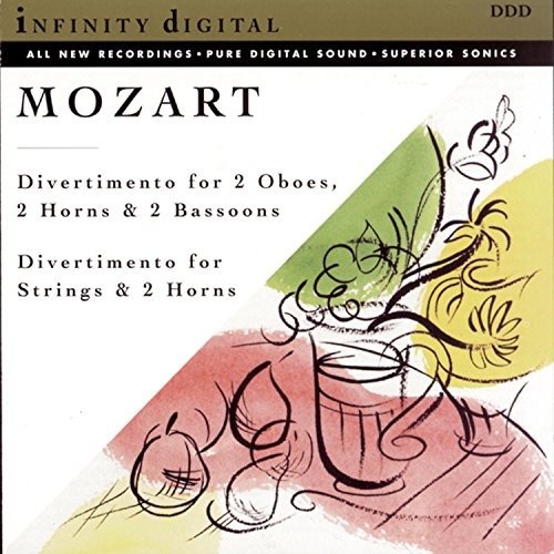 Cover for Mozart · Divertimenti (CD) (1995)