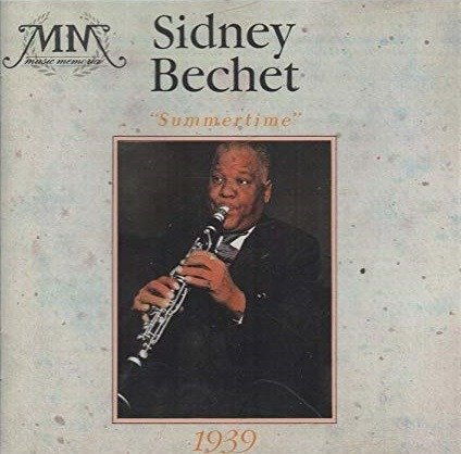 Cover for Sidney Bechet · 1939 - Summertime (CD)