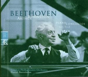 Cover for Rubinstein / Beethoven / Lpo / Barenboim · Rubinstein Collection 77 (CD) (2000)
