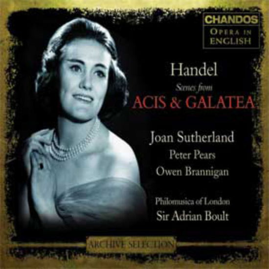 Acis And Galatea (QS) (Engl.) - Boult / Sutherland / Pears / + - Musiikki - Chandos - 0095115314722 - perjantai 23. marraskuuta 2007