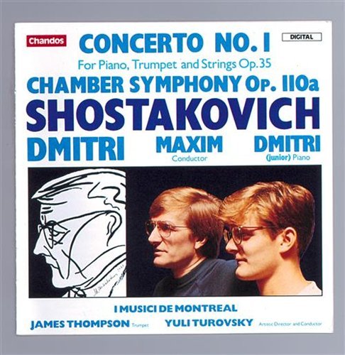 Piano Concerto No.1 - D. Shostakovich - Música - CHANDOS - 0095115835722 - 26 de septiembre de 2002