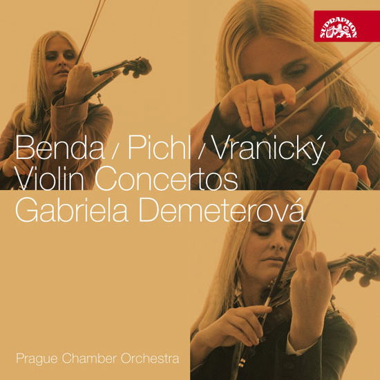 Cover for Demeterova / Prague Chamber Orchestra · Violin Concertos (CD) (2009)