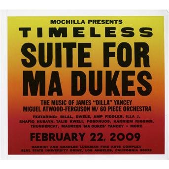 Cover for Miguel Atwood-ferguson · Music of James &quot;DILLA&quot; YANCEY, SUITE FOR MA DUKES (DVD/CD) (2010)