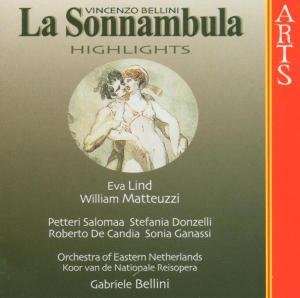 Cover for Lind / Matteuzzi / Eastern Netherlands So / Be · La Sonnambula - High Arts Music Klassisk (CD) (2000)