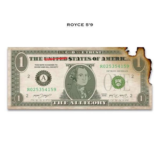 The Allegory - Royce Da 5'9 - Music - EONE ENTERTAINMENT - 0634164607722 - February 7, 2020