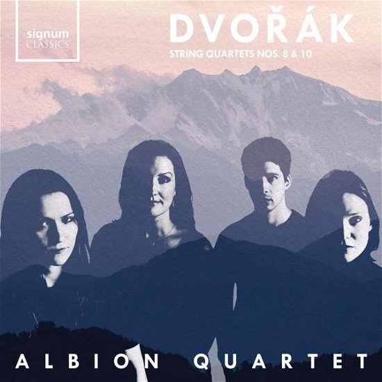 Cover for Albion Quartet · Dvorak: String Quartets Nos. 8 &amp; 10 (CD) (2020)