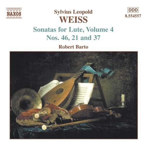 Sonatas for Lute Vol. 4 - Robert Barto - Music - CLASSICAL - 0636943455722 - August 21, 2001