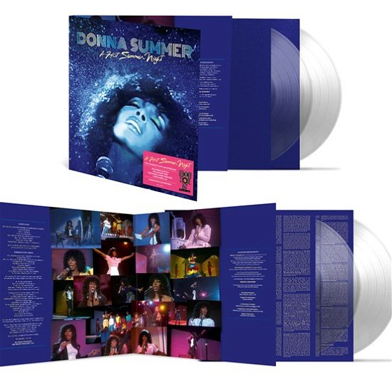 Cover for Donna Summer · Hot Summer Night (40th Anniversary Edition) (Clear Vinyl) (RSD 2023) (LP) [RSD edition] (2023)