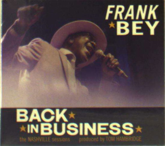 Cover for Frank Bey · Back In Business (CD) (2018)