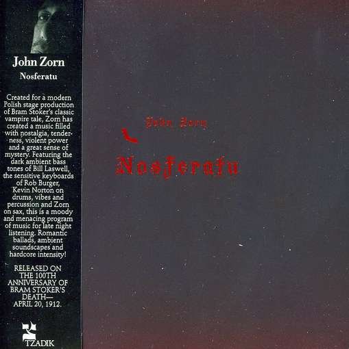 Cover for John Zorn · Nosferatu (CD) (2012)