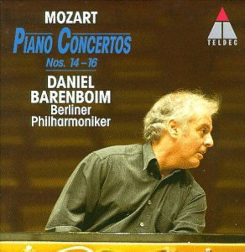 Cover for Mozart / Barenboim / Bpo · Piano Concertos 14-16 (CD) (1998)