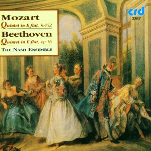 Quintet in E Flat Op 16 - Beethoven / Nash Ensemble - Musik - CRD - 0708093336722 - 1. maj 2009