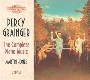 Cover for Grainger / Jones · Piano Music (CD) [Box set] (1997)