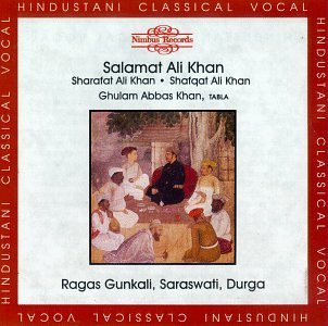 Cover for Khan,salamat Ali / Sharafat Ali Khan / Shafqat Ali · Raga Gunkali (CD) (1992)