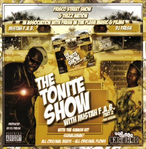 Cover for Mistah Fab · Tonite Show with Mistah Fab (Part 2) the Sequel (CD) (2008)