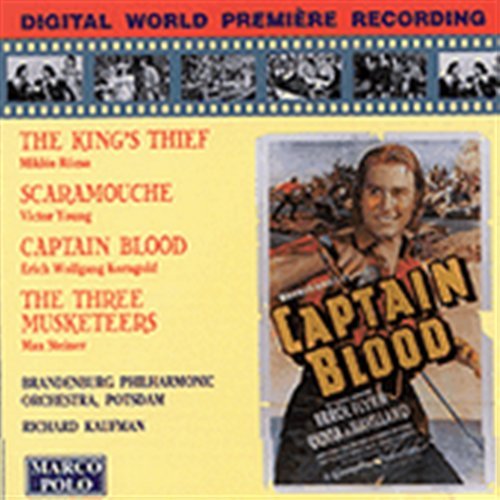 Cover for Kaufman / Brandenburg Philharmonic Orchestra · Kings Thief / Scaramouche / Captain Blood (CD) (1995)