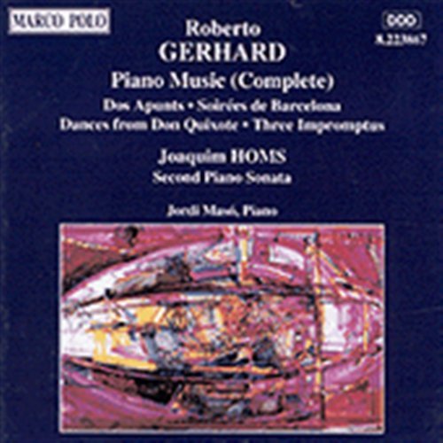 Two Sketches - R. Gerhard - Musiikki - MARCO POLO - 0730099386722 - maanantai 27. huhtikuuta 1998