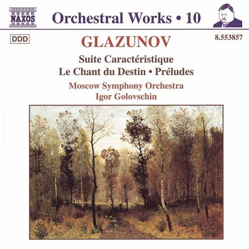 Cover for Alexander Glazunov · Orchestral Works Vol.10 (CD) (1999)