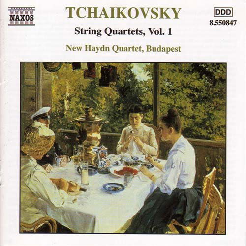 String Quartets 1 - Tchaikovsky / Horvath / Sarosi / Porzsolt / Magyar - Música - NAXOS - 0730099584722 - 18 de julho de 2000