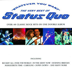 Cover for Status Quo · Very Best Of: Whatever You Want (CD) (1999)